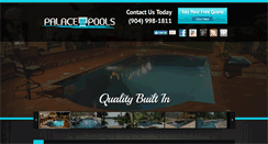 Desktop Screenshot of palacepools.com