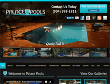 Tablet Screenshot of palacepools.com